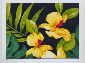 Sold - Use "Contact Linda" to order a similar work. FabriCard Art Card (FC-6640) 5.5" W  x  4.25" H