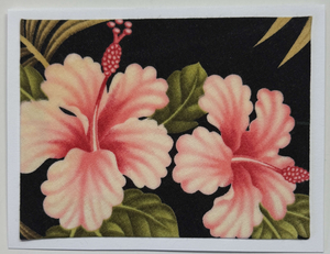 Sold - Use "Contact Linda" to order a similar work. FabriCard Art Card (FC-6641) 5.5" W  x  4.25" H