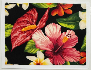 Sold - Use "Contact Linda" to order a similar work. FabriCard Art Card (FC-6648) 5.5" W  x  4.25" H