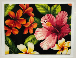 Sold - Use "Contact Linda" to order a similar work. FabriCard Art Card (FC-6660) 5.5" W  x  4.25" H