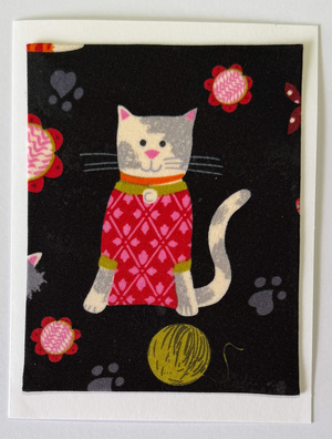 FabriCard Art Card (FC-6693) 4.25" W  x  5.5" H FabriCard Art Card (FC-6693) 4.25" W  x  5.5" H