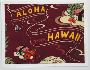 x-Sold-Art-FabriCard Art Card (FC-6745) 5.5" W  x  4.25" H