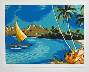 x-Sold-Art-FabriCard Art Card (FC-6821) 5.5" W  x  4.25" H