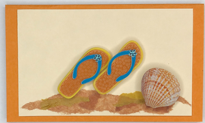 Gift Enclosure Art Card  GE-4129, 4" W  x  2.25" H Gift Enclosure Art Card  GE-4129, 4" W  x  2.25" H