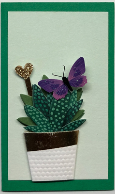 Gift Enclosure Art Card (GE-4521) 2.25" W  x  4" H Gift Enclosure Art Card (GE-4521) 2.25" W  x  4" H