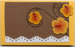 Gift Enclosure Art Card (GE-4599) 4" W  x  2.25" H Gift Enclosure Art Card (GE-4599) 4" W  x  2.25" H