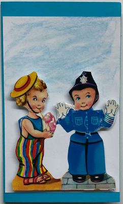 Gift Enclosure Art Card (GE-4644) 2.25" W  x  4" H