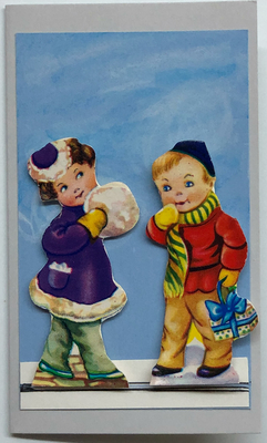 Gift Enclosure Art Card (GE-4645) 2.25" W  x  4" H