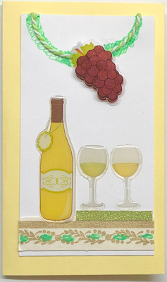 Gift Enclosure Art Card (GE-4717) 2.25" W  x  4" H