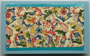 Sold - Use "Contact Linda" to order a similar work. Gift Enclosure Art Card (GE-4840) 4" W  x  2.25" H