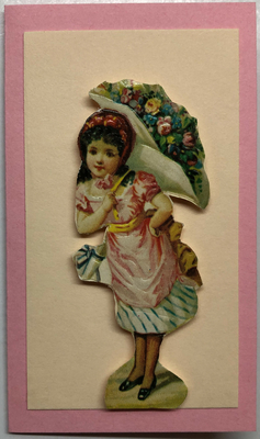 Gift Enclosure Art Card (GE-4867) 2.25" W  x  4" H