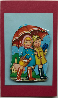 Gift Enclosure Art Card (GE-4881) 2.25" W  x  4" H