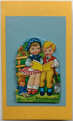 Gift Enclosure Art Card (GE-4883) 2.25" W  x  4" H