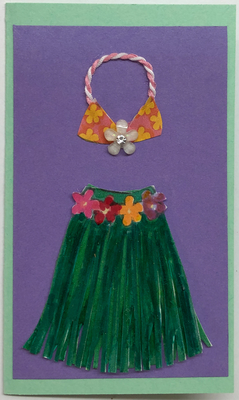 Gift Enclosure Art Card (GE-4930) 2.25" W  x  4" H