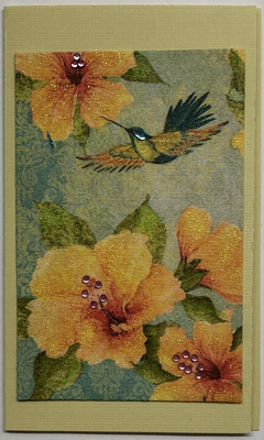 Gift Enclosure Art Card (GE-5048) 2.25" W  x  4" H