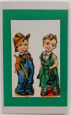 Gift Enclosure Art Card (GE-5064) 2.25" W  x  4" H