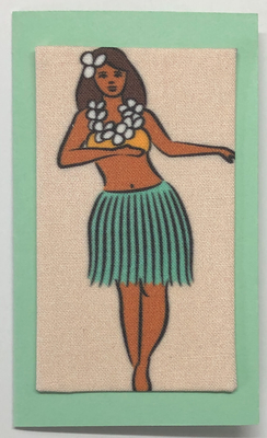 Gift Enclosure Art Card (GE-5105) 2.25" W  x  4" H