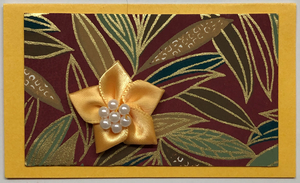 Gift Enclosure Art Card (GE-5136) 4" W  x  2.25" H