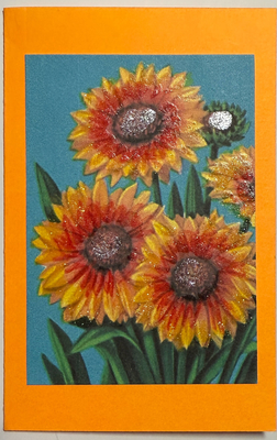 Gift Enclosure Art Card (GE-5398) 2.25" W  x  4" H Gift Enclosure Art Card (GE-5398) 2.25" W  x  4" H