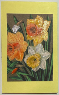 Gift Enclosure Art Card (GE-5403) 2.25" W  x  4" H