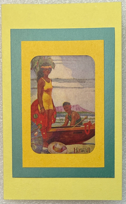 Gift Enclosure Art Card (GE-5451) 2.25" W  x  4" H