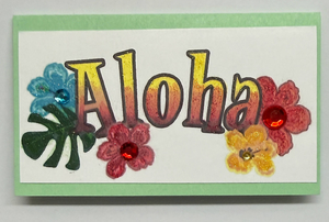 Gift Enclosure Art Card (GE-5642) 4" W  x  2.25" H