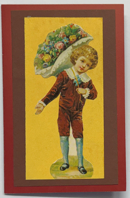 Gift Enclosure Art Card (GE-5679) 2.25" W  x  4" H