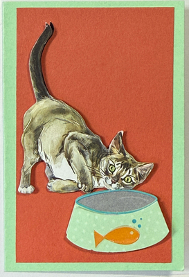 Gift Enclosure Art Card (GE-5692) 2.25" W  x  4" H