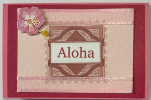 Gift Enclosure Art Card (GE-5705) 4" W  x  2.25" H