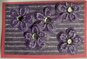 Gift Enclosure Art Card (GE-5722) 4" W  x  2.25" H