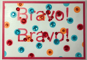 Large Format Art Card (LF-0316) 7" W  x  5" H