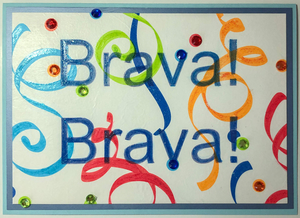 Large Format Art Card (LF-0317) 7" W  x  5" H