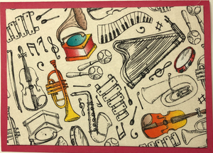 Large Format Art Card (LF-0336) 7" W  x  5" H