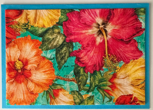Sold - Use "Contact Linda" to order a similar work. Large Format Art Card (LF-0355) 7" W  x  5" H