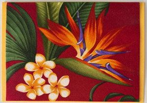 Sold - Use "Contact Linda" to order a similar work. Large Format Art Card (LF-0363) 7" W  x  5" H