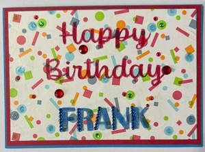 Large Format Art Card (LF-0382) 7" W  x  5" H