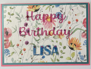 Large Format Art Card (LF-0383) 7" W  x  5" H