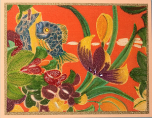 One Of A Kind Art Card  OK-7099, 5.5" W  x  4.25" H One Of A Kind Art Card  OK-7099, 5.5" W  x  4.25" H