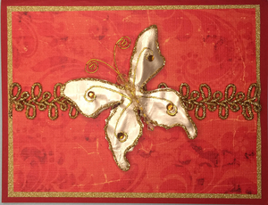 One Of A Kind Art Card  OK-7105, 5.5" W  x  4.25" H One Of A Kind Art Card  OK-7105, 5.5" W  x  4.25" H