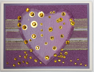 One Of A Kind Art Card  OK-7108, 5.5" W  x  4.25" H