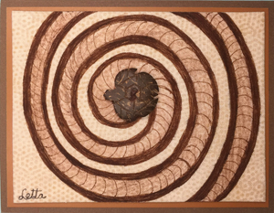 One Of A Kind Art Card  OK-7112, 5.5" W  x  4.25" H One Of A Kind Art Card  OK-7112, 5.5" W  x  4.25" H