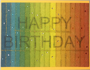 One Of A Kind Art Card  OK-7136, 5.5" W  x  4.25" H