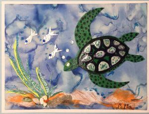 One Of A Kind Art Card  OK-7171, 5.5" W  x  4.25" H One Of A Kind Art Card  OK-7171, 5.5" W  x  4.25" H