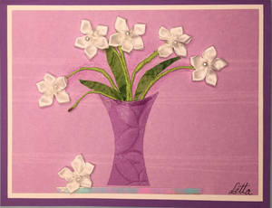 One Of A Kind Art Card  OK-7212, 5.5" W  x  4.25" H One Of A Kind Art Card  OK-7212, 5.5" W  x  4.25" H