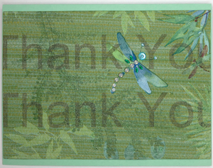 One Of A Kind Art Card  OK-7235, 5.5" W  x  4.25" H