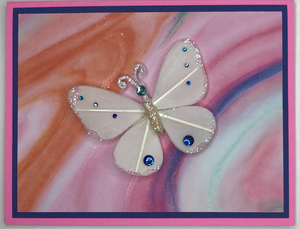 One Of A Kind Art Card  OK-7240, 5.5" W  x  4.25" H