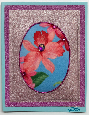 Sold - Use "Contact Linda" to order a similar work.