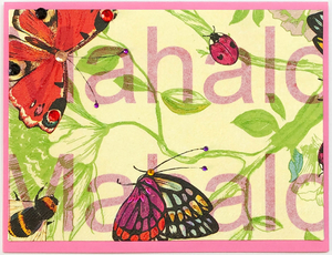 One Of A Kind Art Card (OK-7343) 5.5" W  x  4.25" H