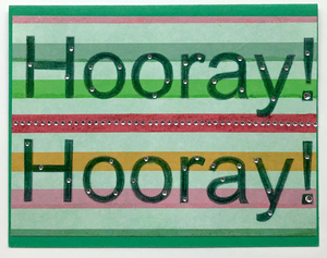 One Of A Kind Art Card (OK-7418) 5.5" W  x  4.25" H