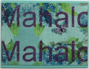 One Of A Kind Art Card (OK-7426) 5.5" W  x  4.25" H